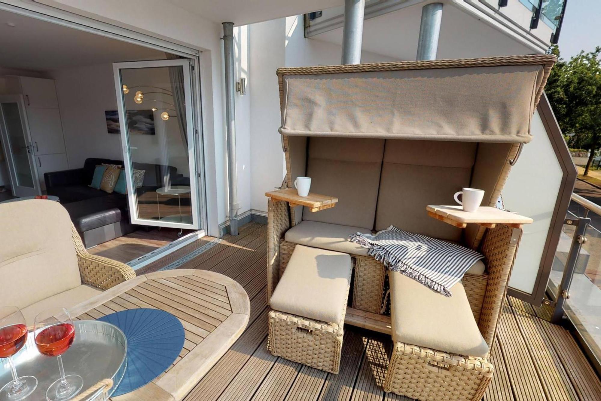 Villa Meeresrauschen Carpe Diem Mit Grosszuegiger Terrasse Und Extragrossem Strandkorb Pelzerhaken Eksteriør billede